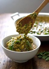 Kacang Monggo dengan Malunggay (atau Sup Kacang Hijau)