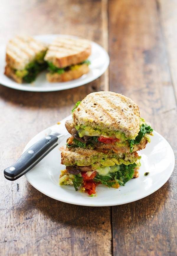 Avocado Veggie Panini
