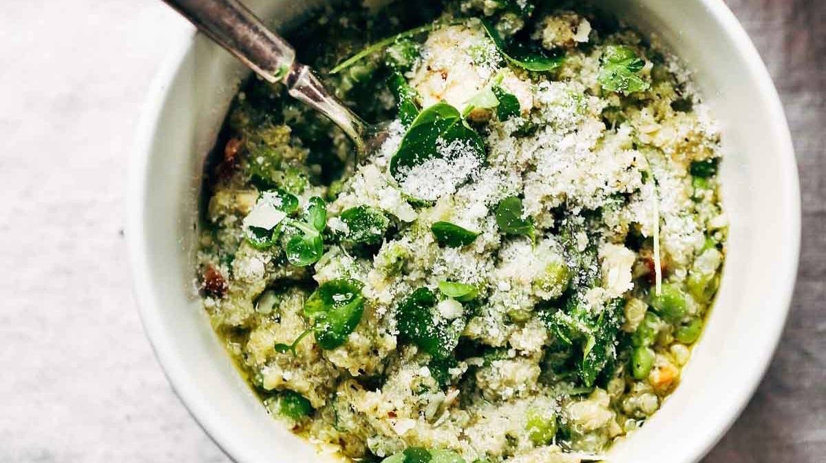 Crockpot Quinoa Ayam Primavera