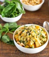 Thai Basil Coconut Lentils