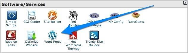 Wordpress install for Bluehost