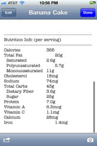 Nutrition Nutrition