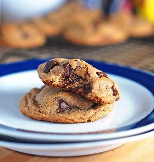 Post image for Malted Double Chocolate Chip Cookies