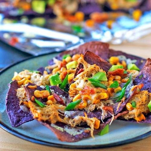 Crab & Avocado Nachos