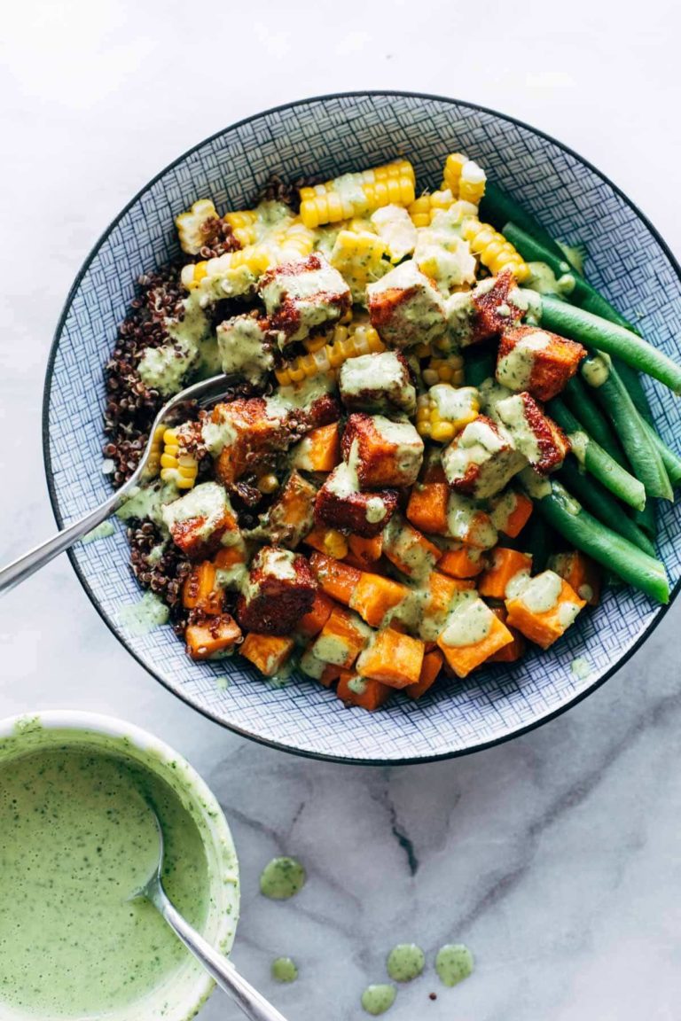 Sheet Pan BBQ Tofu Recipe Pinch Of Yum