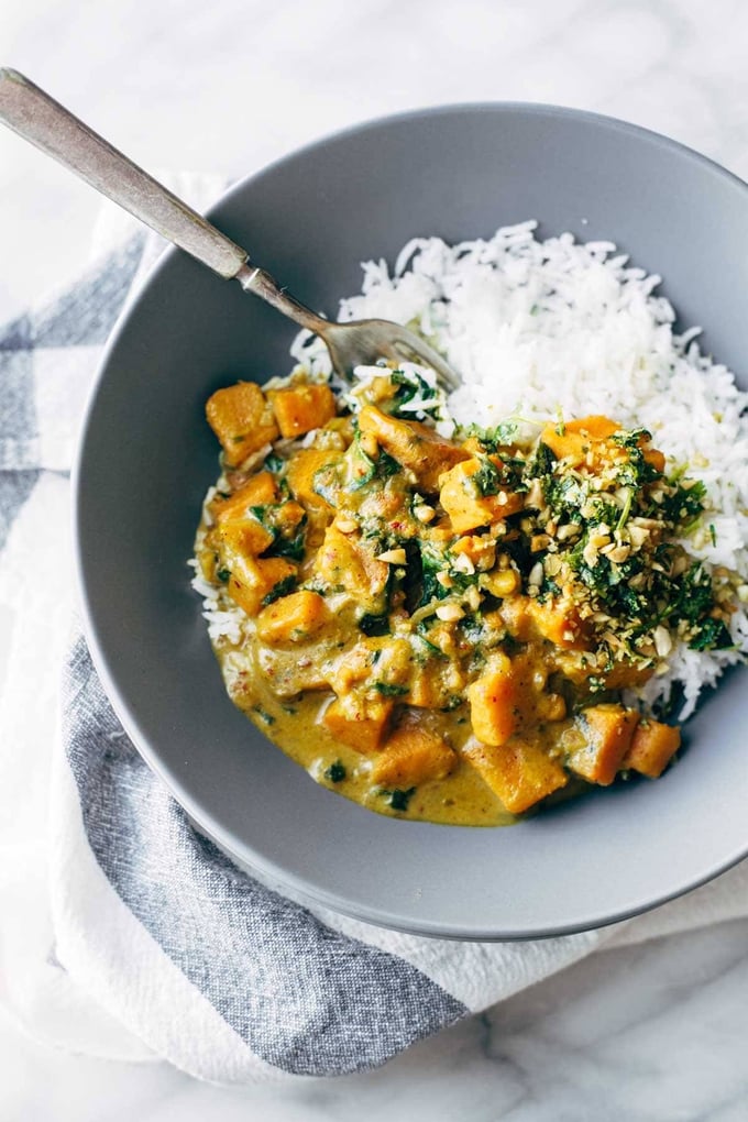 Creamy Thai Sweet Potato Curry