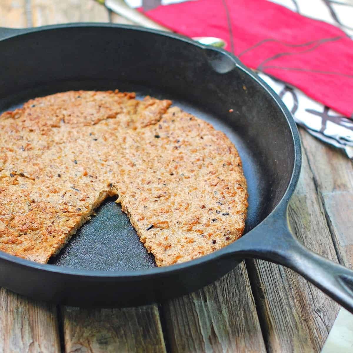 Wild Rice Flatbread Recipe - Pinch of Yum