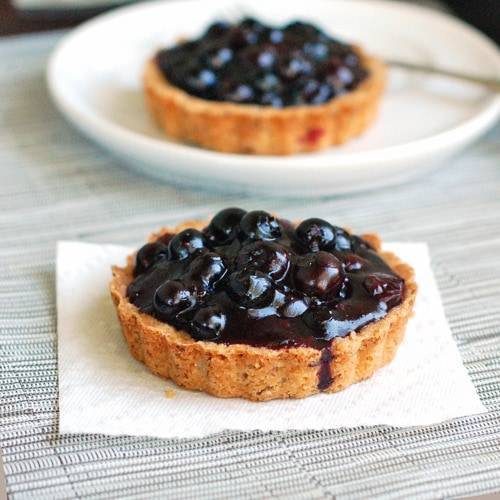 Fresh Blueberry Tarts