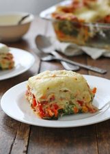 Veggie Alfredo Lasagna