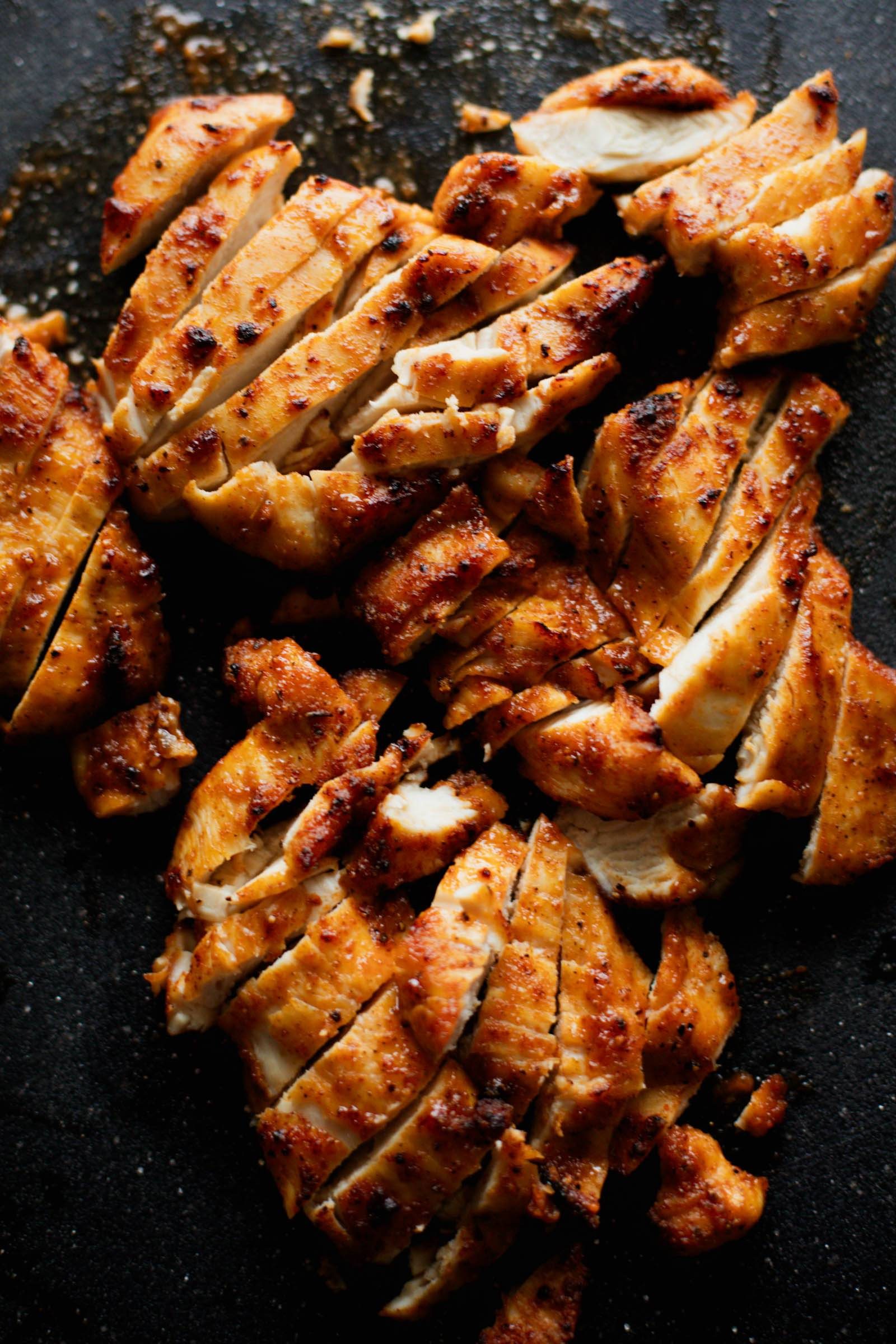 air fryer chicken breast meal prep halal batch cook weekly easy sliced