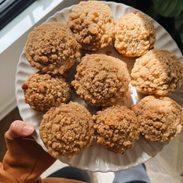 Food, Muffins, Plate