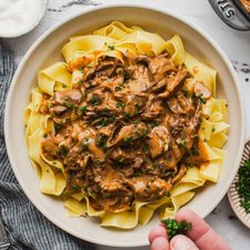 Beef Stroganoff