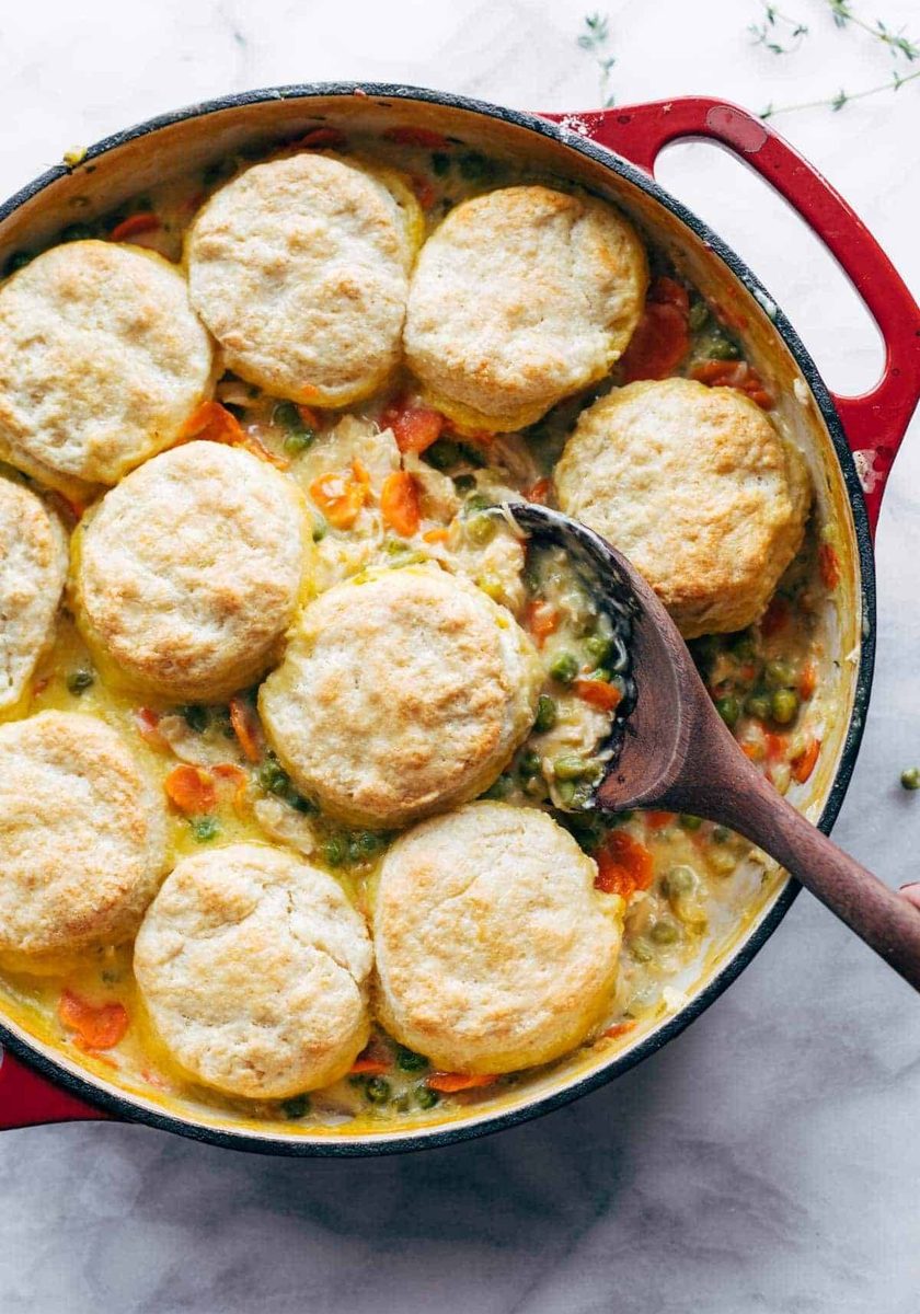 Best Chicken Pot Pie with Biscuits 1