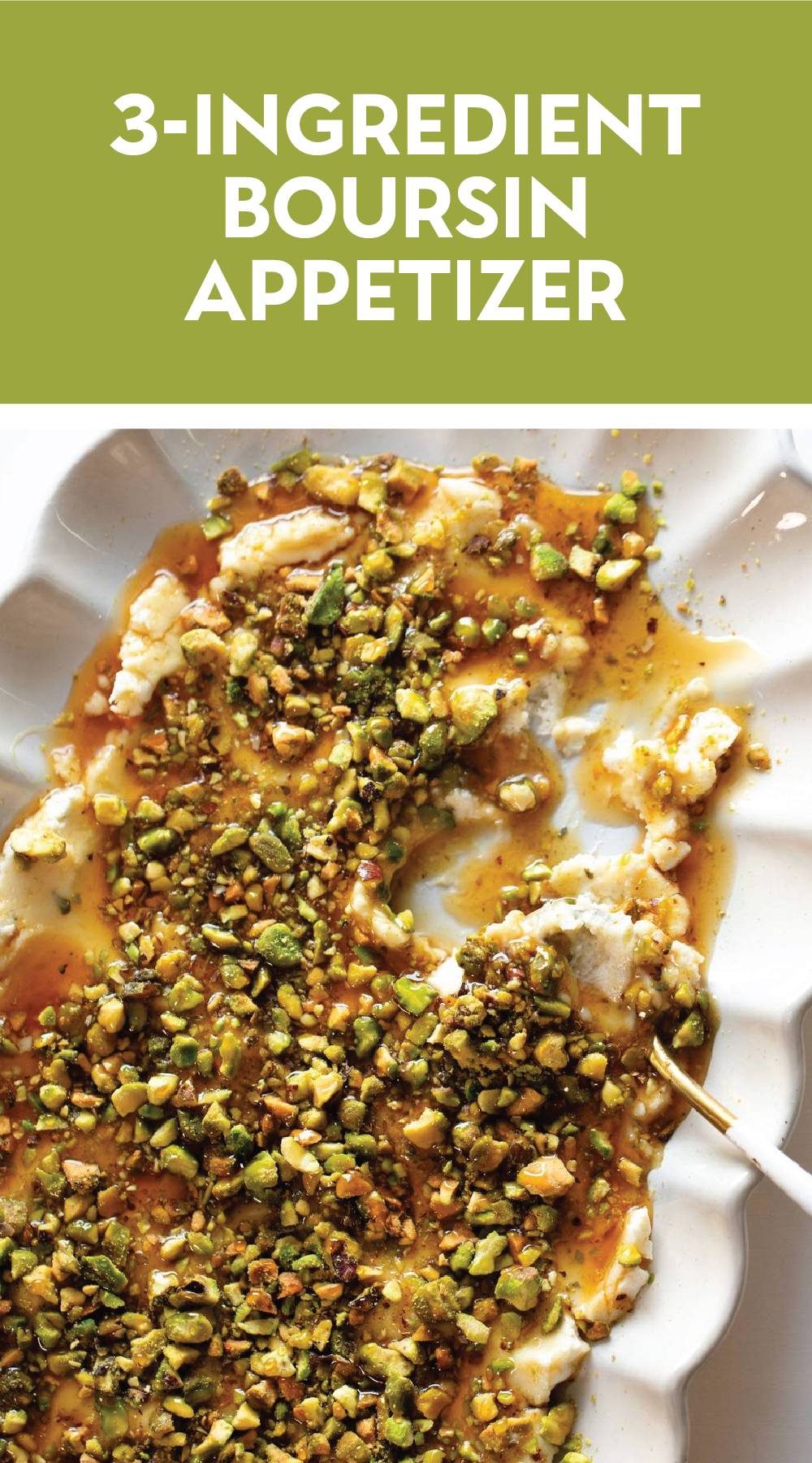 Boursin Appetizer with Pistachios and Honey - Image 4