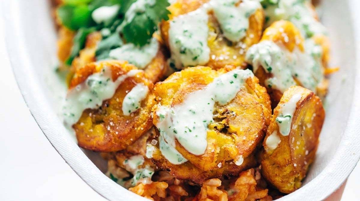 Spicy Plantain Burrito Bowls