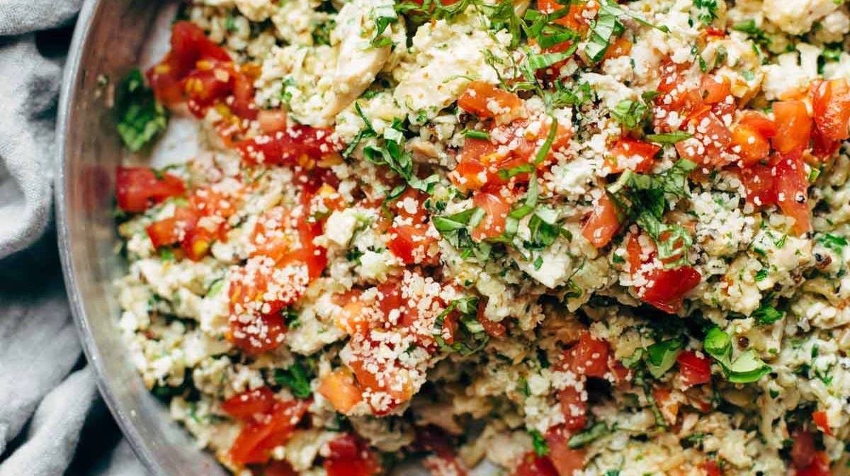 Salad Ayam Ramuan Bawang Putih Sehat