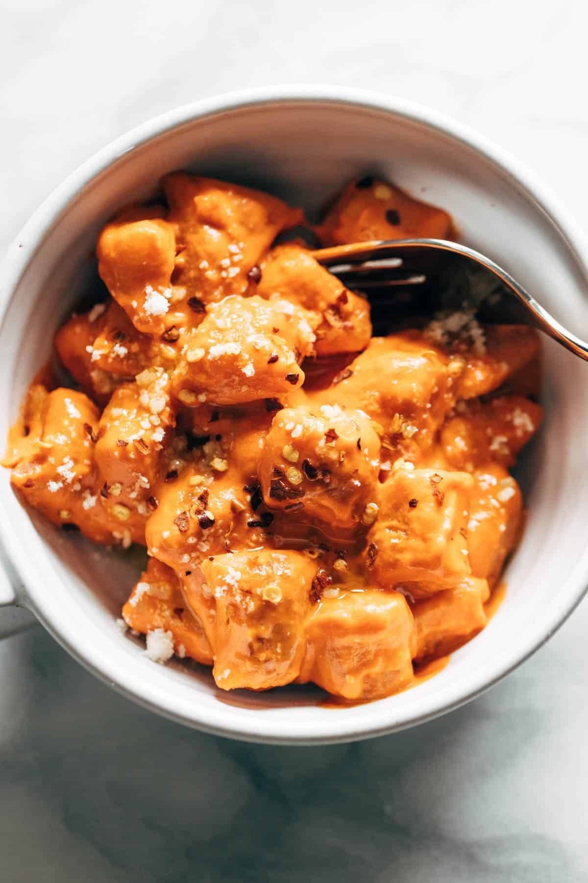 Homemade Cauliflower Gnocchi