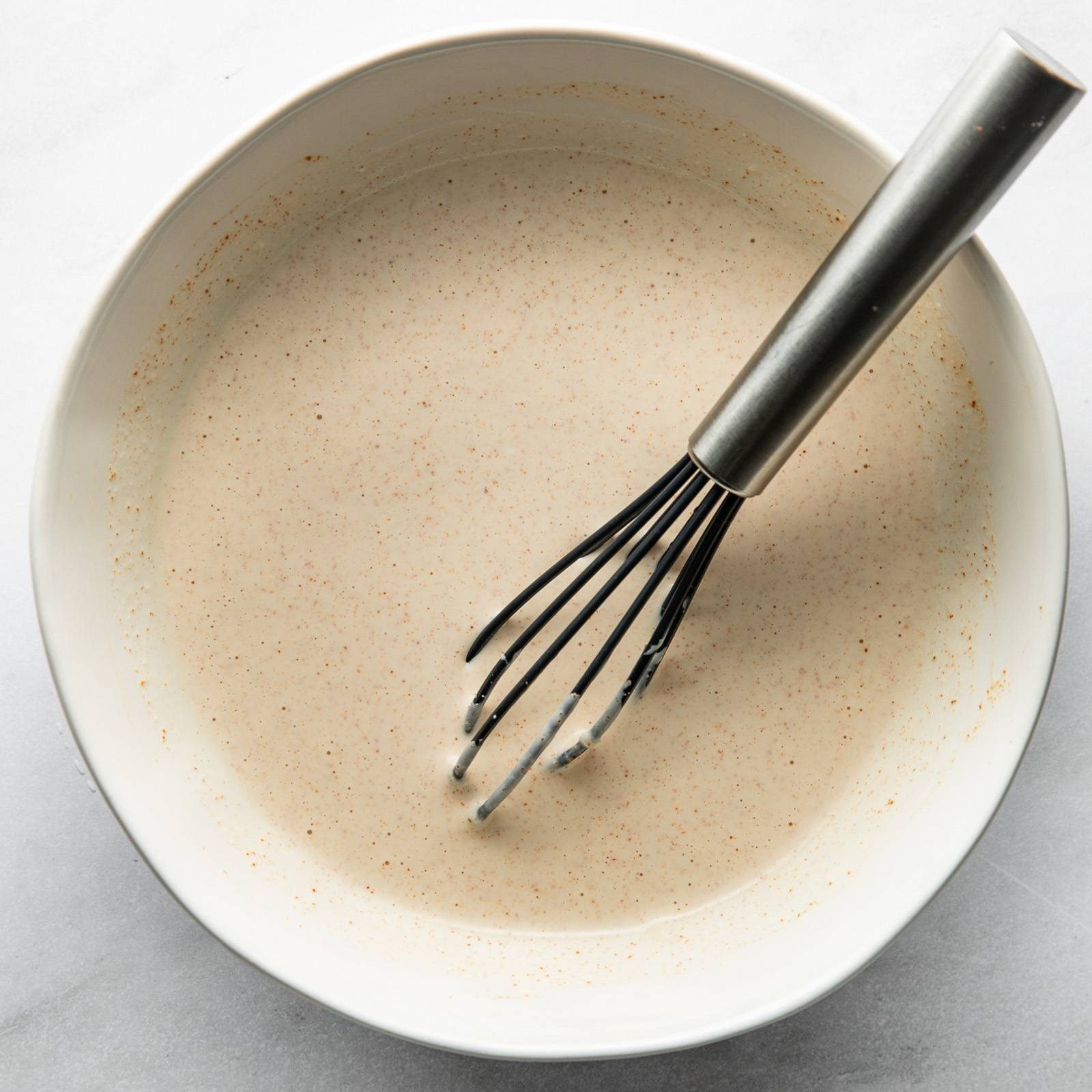 Chipotle aioli in a bowl.