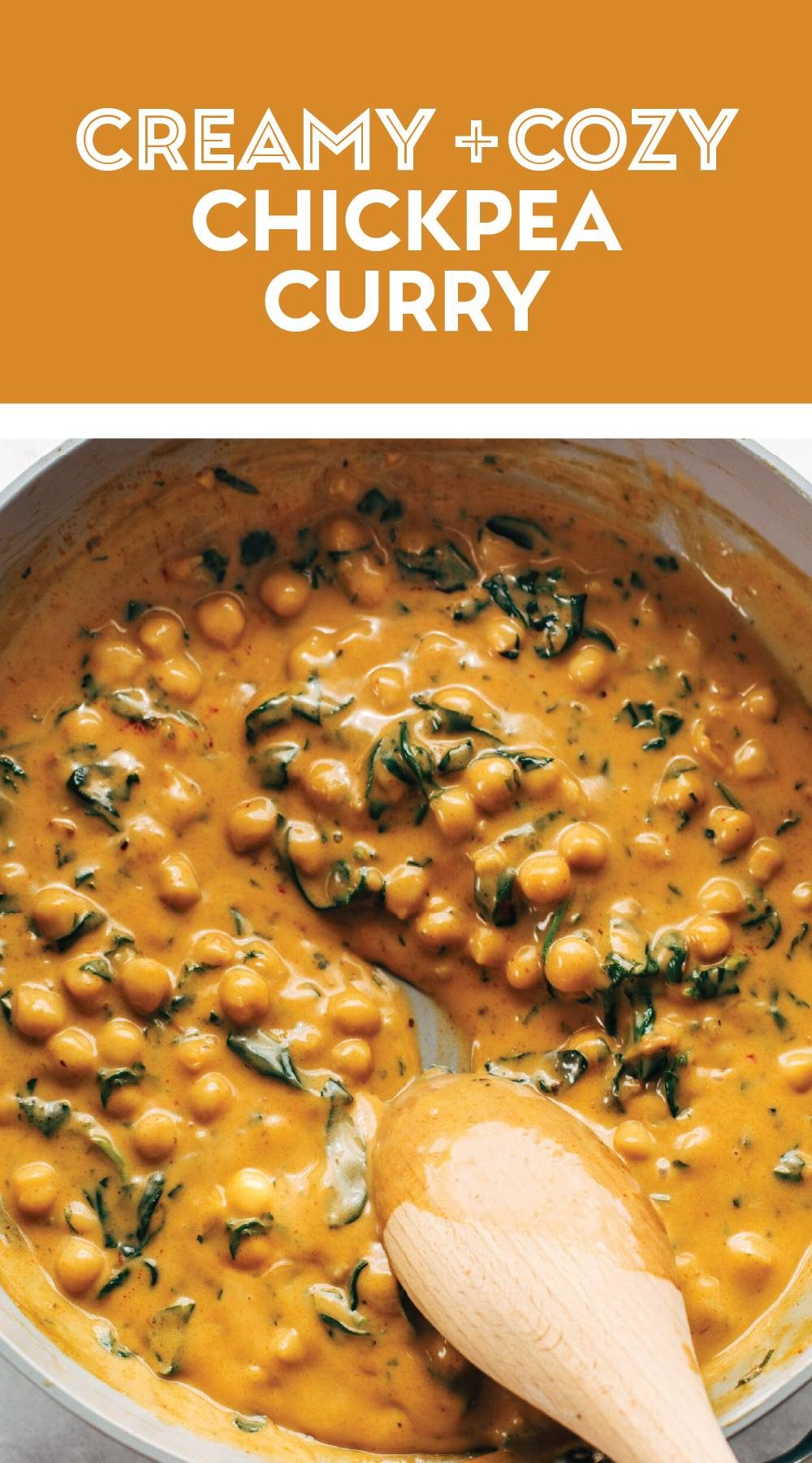 Steph's Chickpea Curry with Spinach and Rice Recipe - Pinch of Yum