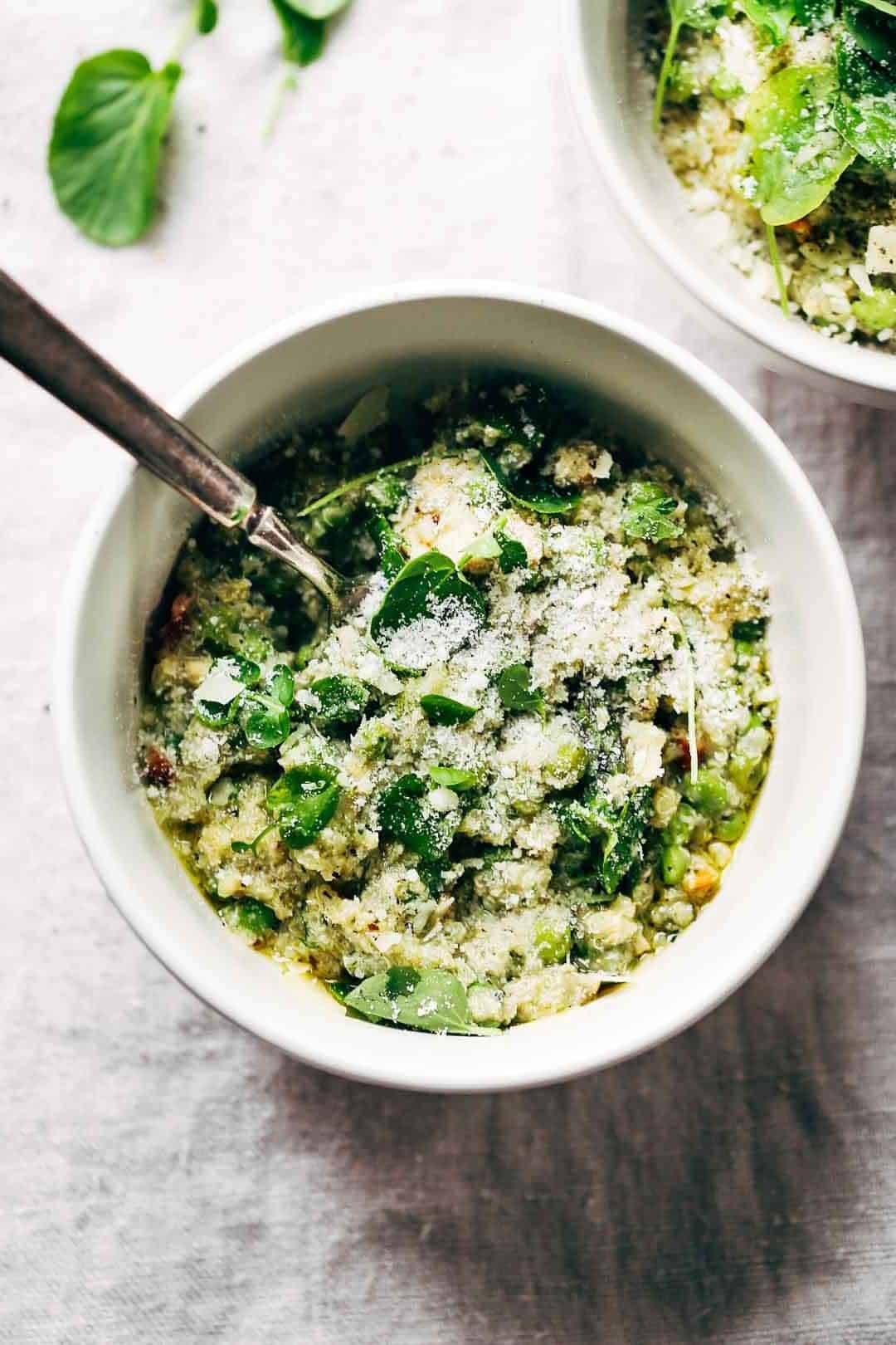 Crockpot Quinoa Chicken Primavera