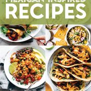 Easy Mexican recipes in a collage.