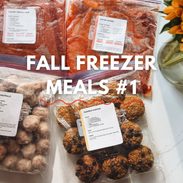 Fall freezer meals #1 bags