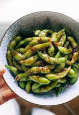 Garlic Edamame