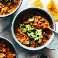 Queso Chicken Chili Pinch of Yum