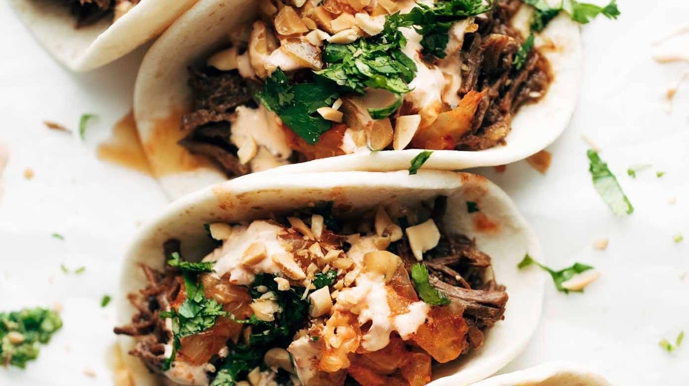 Instant Pot Korean Beef Tacos