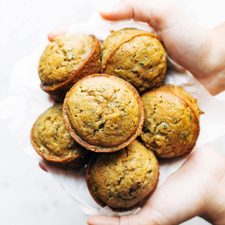 Lemon Poppyseed Zucchini Muffins