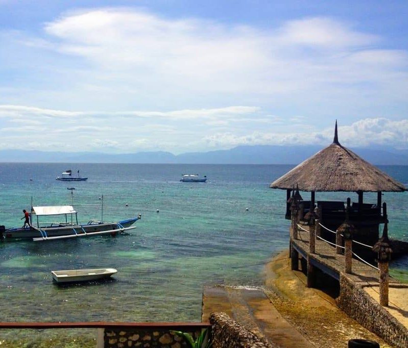 Moalboal by the sea.