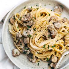 Date Night Mushroom Fettuccine