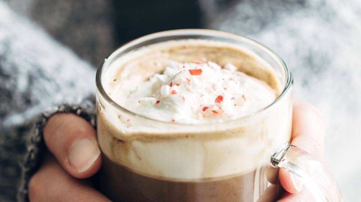 Cozy Homemade Peppermint Mocha