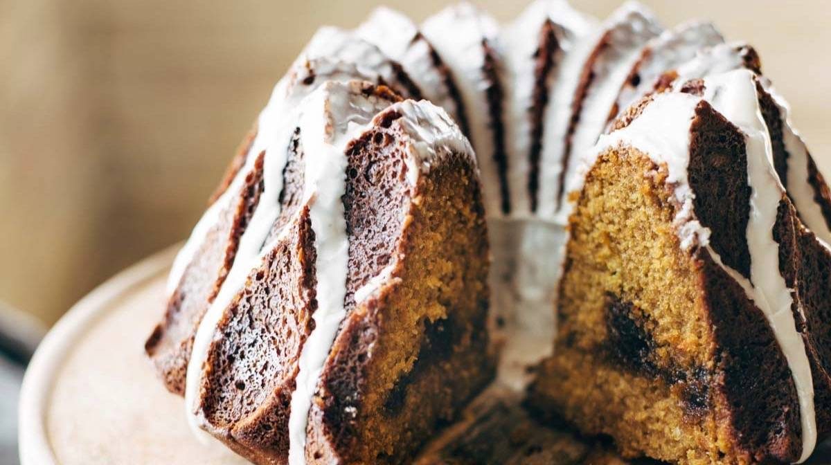 Kue Bundt Labu Streusel Kayu Manis