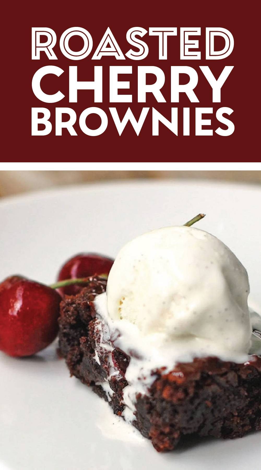 Roasted Cherry Brownies - Image 6