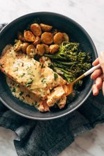 Baked Salmon with Amazing Lemon Sauce