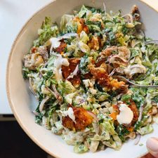 Crispy Smashed Potato Salad