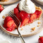 Strawberry pie pin.