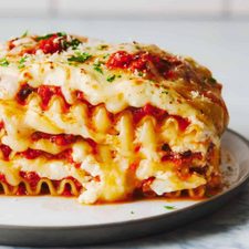 Basic + Awesome Vegetarian Lasagna