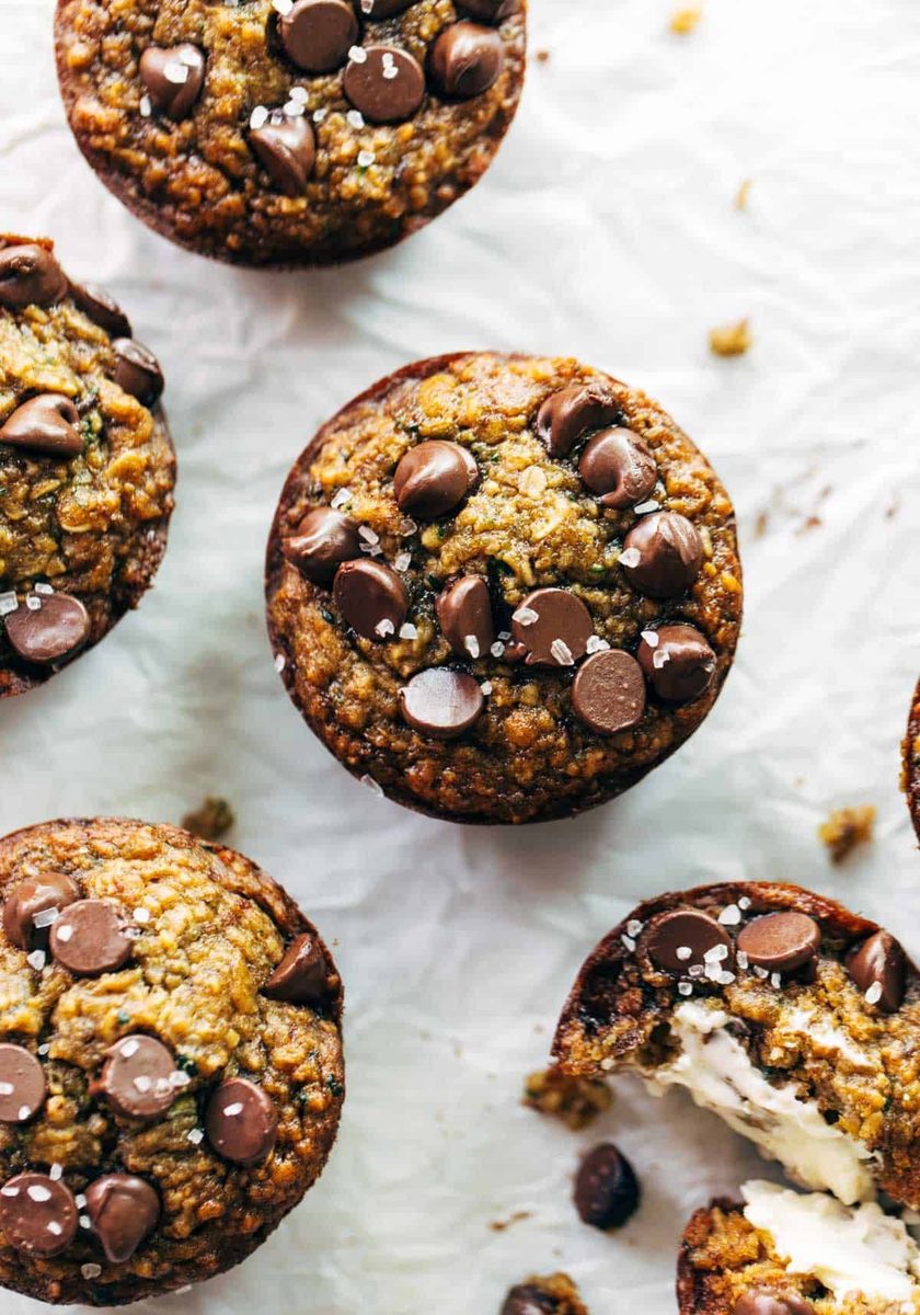 Zucchini muffins.