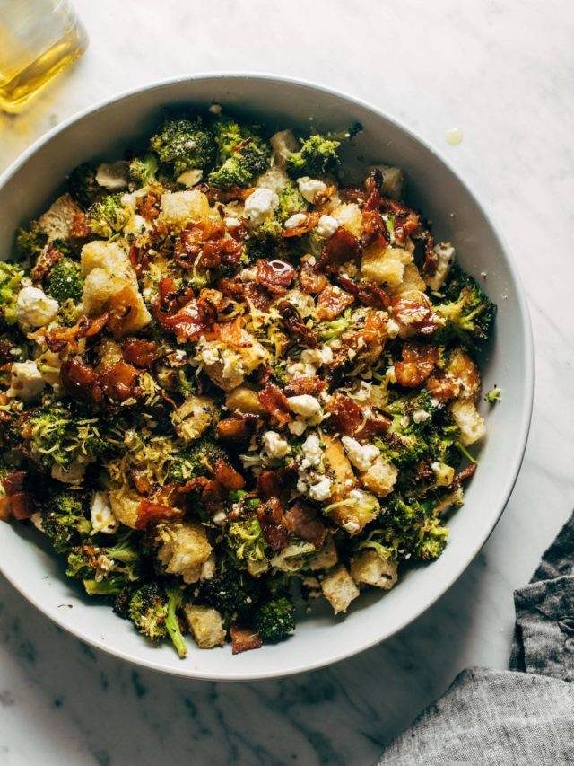 Roasted Broccoli Salad