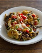 Southwestern Quinoa and Black Bean Casserole