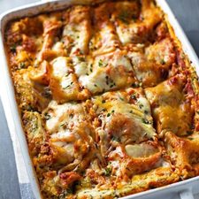 Skinny Spinach Lasagna