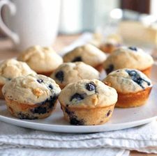 Muffin Blueberry Coklat Putih