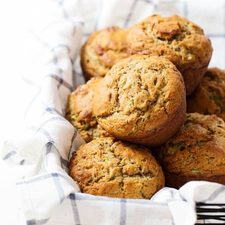 Muffin Zucchini Madu dan Minyak Zaitun