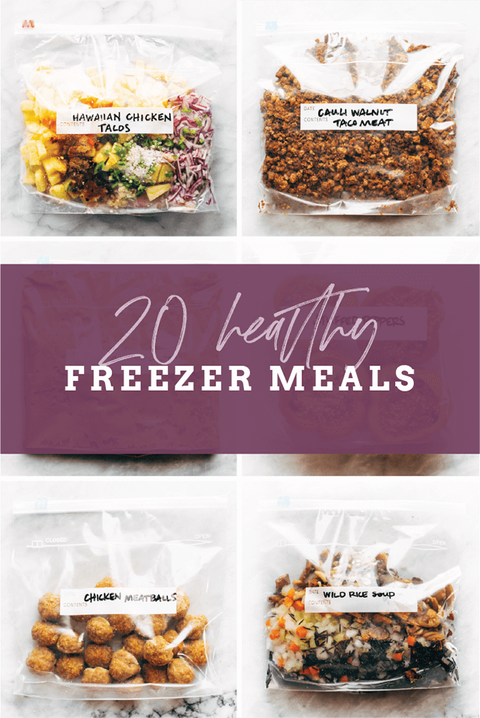 20 Healthy Freezer Meals