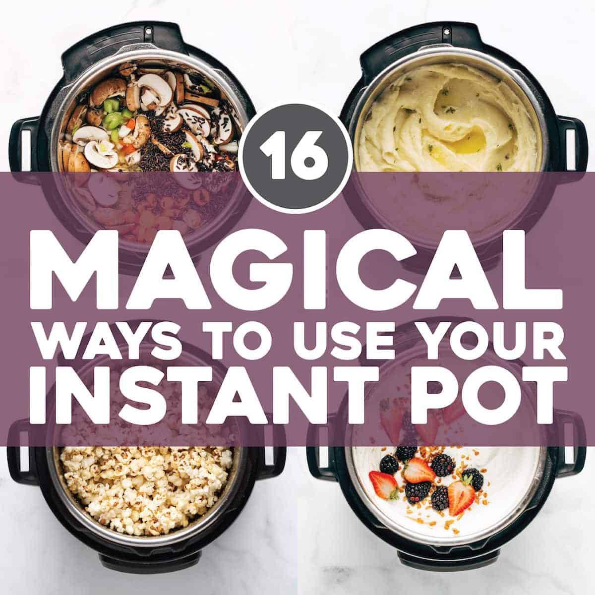 20 Magical Ways to Use Your Instant Pot - Pinch of Yum