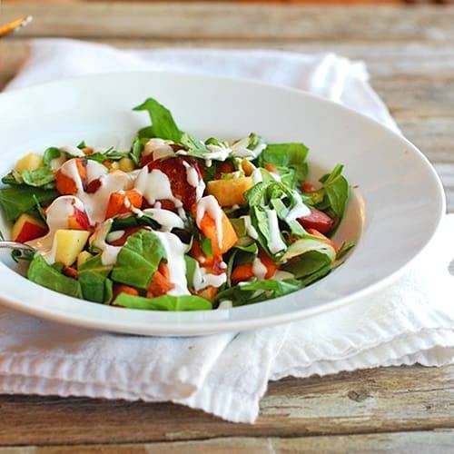 A picture of Harvest Salad with Maple Dressing