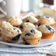 A picture of White Chocolate Blueberry Muffins