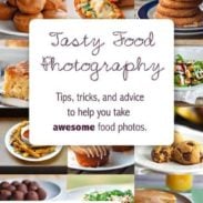 Cover of the Tasty Food Photography ebook.